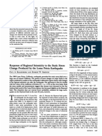 Response of Regional Seismicity To The Static Stress Change Produced by The Loma Prieta Earthquake-Science-1992-REASENBERG-1687-90