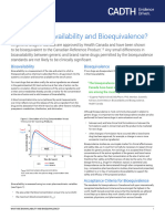 What Are Bioavailability and Bioequivalence e