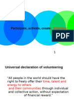 Volunteerism