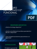 Intro Reintegro Deportivo y E° Funcional