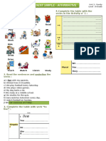 Present-Simple-OHE Worksheet