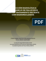 Protección Radiológica en El Manejo de Fallecidos Tras Un Tratamiento Reciente Con Radionucleidos SDB-04.11