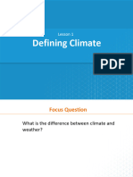 Defining Climate