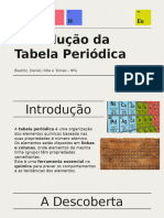 A Evolução Da Tabela Periódica