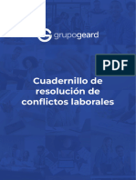 Cuadernillo de Resolución de Conflictos Laborales