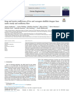 Drag and Inertia Coefficient