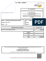 Factura Electrónica de Venta No. EXEQ 23396079: Compañia: Dirección