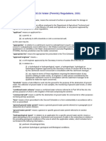 Water Act CP 20 (Permit) SI 206 of 2001.reg