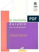 Tourisme Durable Dans Les Destinations