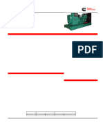 00 Especificação Motor Gerador - Cummins C500D6