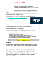 La Epoca D e Gauss y Cauchy Terminado