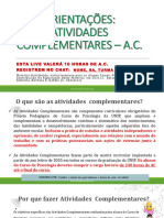 2.atualizado - LIVE - O QUE É AC - Atividades Complementares.27.08.22