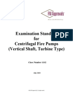 Approval Standard For Centrifugal Fire Pumps (Vertical Shaft, Turbine Type) 1312