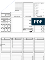 Pocket Character Sheet - 2024