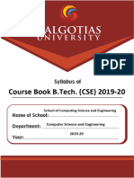 BTech - 2019 Course Scse 1.1.1