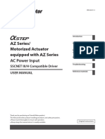 Series/ Motorized Actuator Equipped With Series: AZ AZ