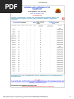 IGNOU Grade Card