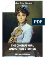 Anton Pavlovich Chekhov Chorus Girl and Other Stories