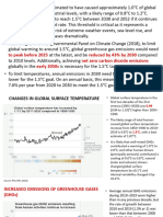 To Peak Before 2025 Reduced by 43% by 2030 Net Zero Carbon Dioxide Emissions Early 2050s 32 Gigatonnes