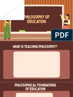 Philosophy of Education