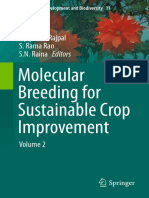 Molecular Breeding For Sustainable Crop Improvement