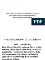 Cs3352 Foundation of Data Science