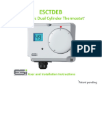 011 ESCTDEB Electronic Dual Cylinder Thermostat