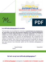 Les-Methodes-Et Démarches Pedagogiques-A-Connaitre