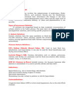 Parenteral Therapy