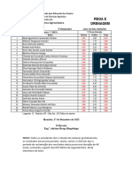 1 Prova Parcelar-RESULTADOS