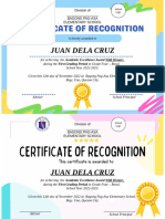 Award Certificates SY 2022-2023