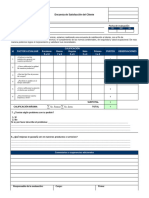 HSEQ-FT-37 Encuesta de Satisfacción Del Cliente