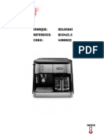 Delonghi BCO 421 User Manual