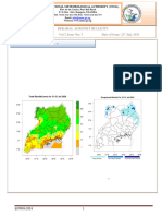 July 2024 Dekad3 Agro-Meteorological Bulletin