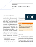 Impact of Dietary Antioxidants On Sport Performance-A Review