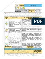 4to Grado Febrero 05 Las Profesiones y Los Oficios No Tienen Gçnero