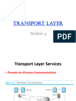 4.1 Transport Layer TCP, UDP