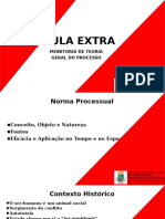 Aula de TGP - Norma Processual