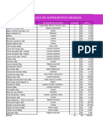 Lista de Compras Mensais - IENH