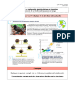 Atelier 1: Observer L'évolution de La Biodiversité Actuelle