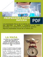 Propiedades Fisicas de La Materia