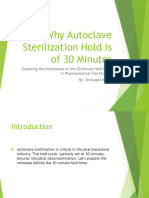 Why The 30-Minute Hold Cycle in Autoclave Sterilization