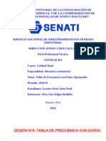 Tarea N°6 Tabla de Frecuencia Con Datos Agrupados