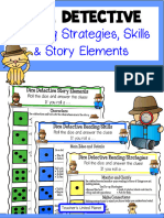 Reading Strategies, Skills & Story Elements: Dice Detective