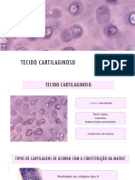 Histologia 5º - Tecido Cartilaginoso