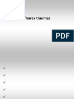 Lecture. 1. 2 Thorax Traumas