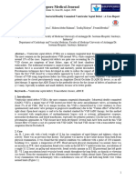 Sapporo Medical Journal: Transcatheter Closure of Subarterial Doubly Commited Ventricular Septal Defect: A Case Report