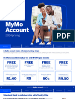 MyMo Account Pricing Guide 2024