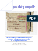 Manual de Discipulado Basico para Conoce