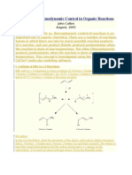 Thermodynamic Versus Kinetic Reaction Control